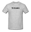 THELMA - Name-series - Heather Grey or White T-shirt