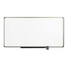 Deals Countdown Euro Frame Dry-Erase Board, Porcelain/Steel, 96 x 48, White/Aluminum Frame # dry erase board quartet Now Sale