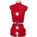 Singer DF150 Adjustable Dress Form, Red, Small