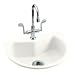 Kohler ENTERTAINER 22X18 Drop-In Entertainment Sink - 1 Hole K-6558-1-30