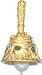 Jewelry : Bell, 14K Gold Charm