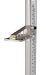 Health o meter Wall-Mounted Height Rod, 24 - 83 inches, ABS Plastic w/ Bubble Level