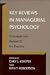 Book Key Reviews in Managerial Psychology: Concepts and Research for Practice