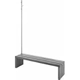 Duravit Bench/Support Rail with Clothes Rail 790856-00-0000000