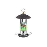 Seed Silo Bird Feeder, Black