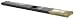AEROLITE BLACK DBL ELLIPTICAL BLADED FITS STD. SPOKE HOLE W/SILVER ALLOY NIPPLES 20/BOX 278 2.0/1.5