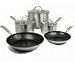 Kitchen & Housewares : Simply Calphalon Stainless 8-Piece Cookware Set