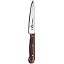 Forschner / Victorinox Steak Utility Knife, 4 3/4 in Straight, Rosewood Handle, pointed Tip Model 40002