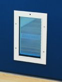 PetSafe Door Small White Aluminum