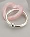 Empire Sterling Single Ring with Heart - Pink
