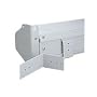 Floating Mounting Brkts Cosmo Color: White