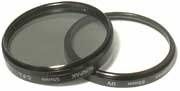 Sunpak CF-7079 55mm TW Ultra-Violet & Circular Polarizer Twin Filter Pack