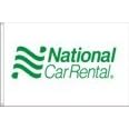 National Car Rental Corporate Logo Nylon Flag