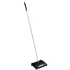 CMC5325 - Huskee Powerrotor Floor Carpet Sweeper, 9-1 2 Sweep Path,BK
