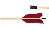 Cajun Archery Full Length Flu-Flu Cedar Arrows 36 Pack(price/set)