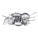 KitchenAid Gourmet Distinctions Stainless 10-Piece Cookware Set