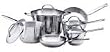 KitchenAid Gourmet Distinctions Stainless 10-Piece Cookware Set