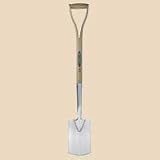 Spear & Jackson R715 Traditional Stainless Steel Border Spade with 28 Inch Wood YD handle