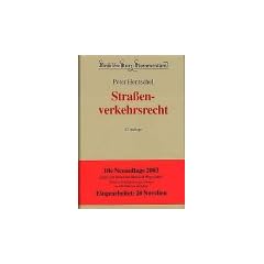 Beck'sche Kurzkommentare, Bd.5, Stra�enverkehrsrecht