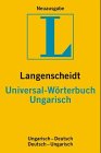 Langenscheidts Universal-Wörterbuch Ungarisch [Langenscheidt Universalwörterbuch]