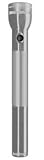 4 D Cell LED Flashlight, Gray