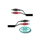 1001Cables - 2x Phono Plug to 2 x Phono Plug 10m AUDIO LEAD