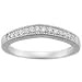 Wedding Band - Platinum Band with 1/5 (0.18-0.25) Carat VS Diamonds-3.0