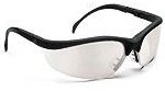 Crews Klondike Safety Glasses Black/Indoor Outdoor 1 Pair