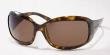 RALPH LAUREN RL 8010 5057-73 DARK HAVANA PLASTIC BROWN LENS SUNGLASSES