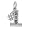 #1 SIS Charm - Sterling Silver