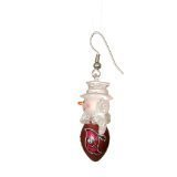 Tampa Bay Buccaneers Set of 1" Snowman Baseball Earrings - NFL Football