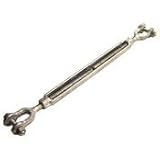 Galvanized Turnbuckle - Jaw & Jaw - 3/4 x 18