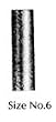CRATEX ABRASIVE POINTS CYLINDER 7/8X1/4 MEDIUM BOX OF 100