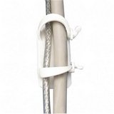 3M Medium Cord Clips With Command Adhesive, 4-cord clips, small strips package 3M Medium Cord Clips With Command Adhesive, 4-cord clips, small strips package