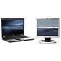 Bundle: HP EliteBook 8730w Mobile Workstation Core 2 Duo (T9600) 2.8GHz 4096MB 320GB 17 inch TFT WUXGA WVA 2.0MP Webcam DVDRW SM DL WLAN BT Vista Business Downgradeable to XP Pro + HP L1750 Monitor (FU471ET#ABU? L1750)