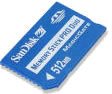 SanDisk Memori Stick PRO Duo 512MB SDMSPD-512-J60