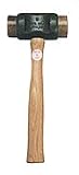 GARLAND Solid Head Rawhide Face Hammers Mallets-SIZE:5, FACE DIA:2-3/4, HEAD LENGTH: 5-5/8