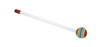 8 Inch Lollipop Drum Mallet With 36mm Multi Coloured Foam Head by Remo