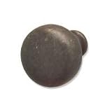 Hafele 1-1/4 in. Traditional Zinc Knob - 134,45,110/134.45.110