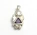 Birthstone Angel Charm February