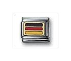 Germany Flag Mix Classic Enamel, Italian Charm by Nomination Charms