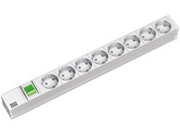 BACHMANN 48,3cm 19Zoll Steckdosenleiste 8fach 200cm Schalter 333400 Preisvergleich