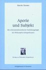 Aporie und Subjekt