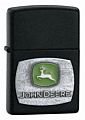 Zippo John Deere Emblem, Black Matte #20941
