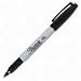 Sanford(R) Sharpie(R) Permanent Fine-Point Markers, Black, Pack of 12