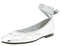 Hollywould Cutout Metallic Ballet Flat | Women's Shoes Light Silver