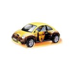 Bburago 1:18th Kit Collection: Volkswagen New Beetle Gioconda Beetlemania 1998