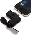 Black Mini Portable Fan Gadgets Cooler for iphone 4