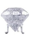 Great American Puzzle Factory Diamond - 3D Crystal Puzzle - Clear