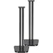 Wood Technology FGH42E - Solid Hardwood Ebony FGH Series 42 Speaker Stands